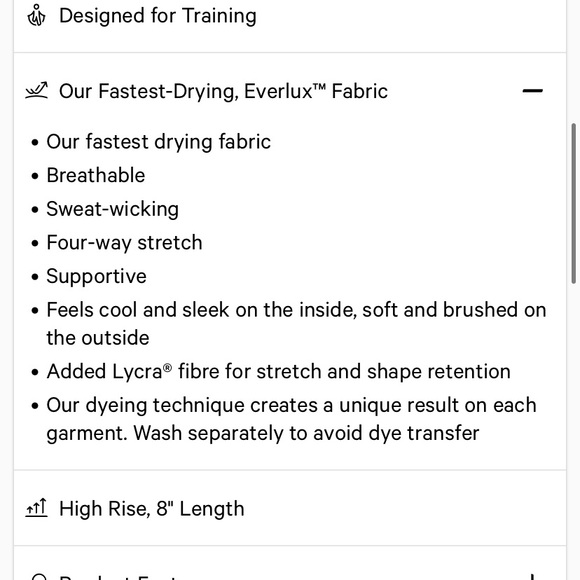 Lululemon Wunder Train HR Short 8” *Fade NWT 🏷 - Picture 9 of 9